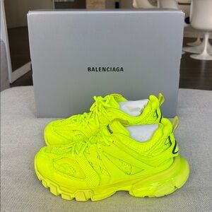 Balenciaga Track Sneakers Yellow | Size 38 | Authentic